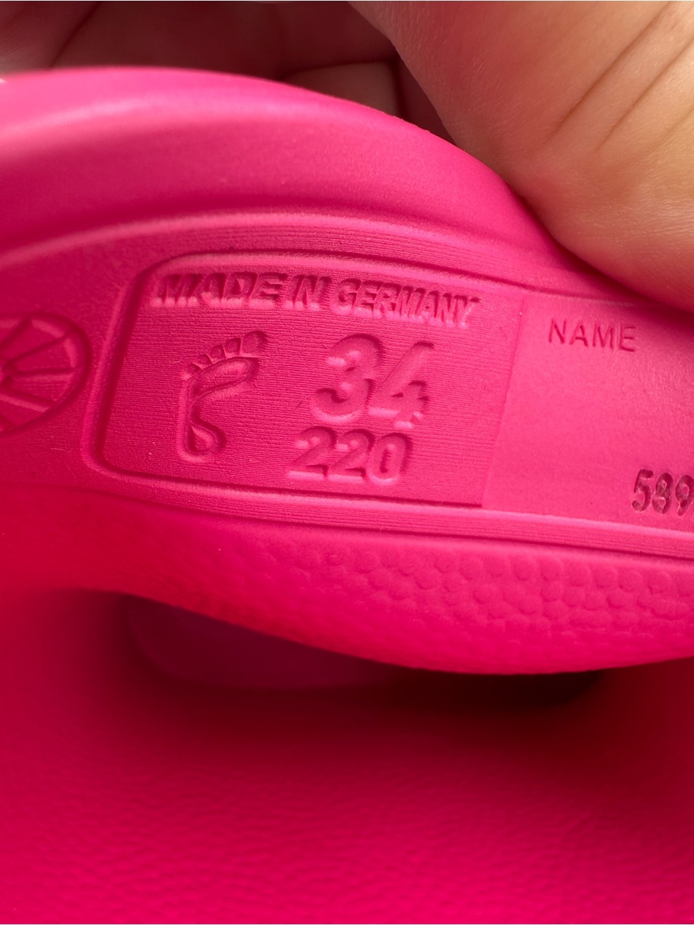 NEW Birkenstock Derry Kids Girls EVA Neon Pink Waterproof Rain Boots EU 34 - Picture 7 of 17